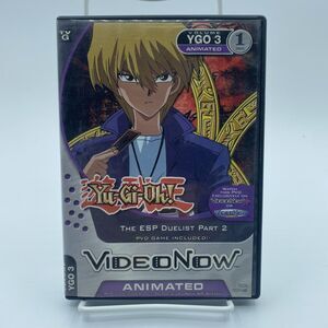 Video Now Animated Yui Gi Oh The ESP Duelist Part 2 USED- Very Fine/Excellent